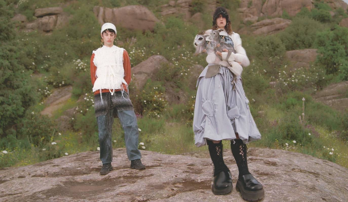 Fotos: Prendas pertenecientes a la colección abelina, de la extremeña Cecilia Navarro