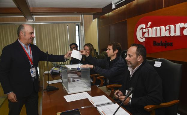 La lista de Sardiña logra el 86% de los votos en las elecciones a la Cámara de Comercio de Badajoz