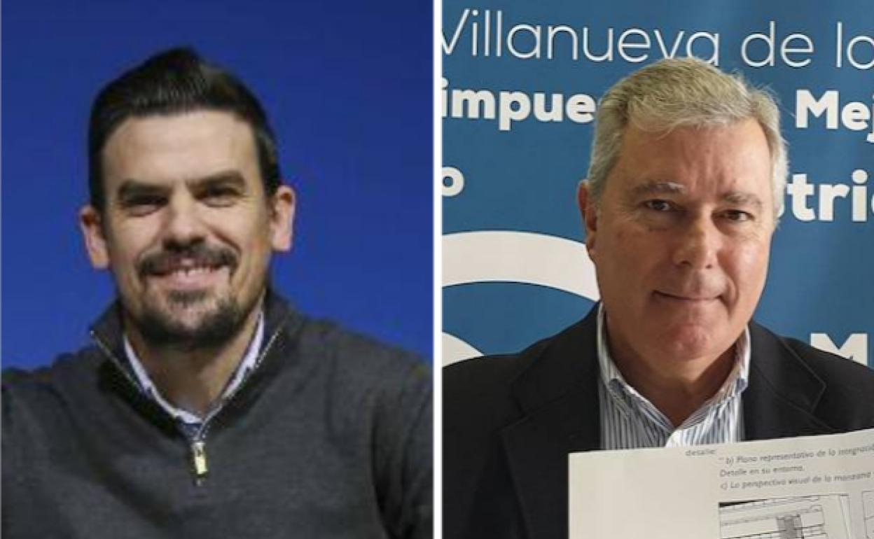 Santi Amaro y Manuel Lozano. 