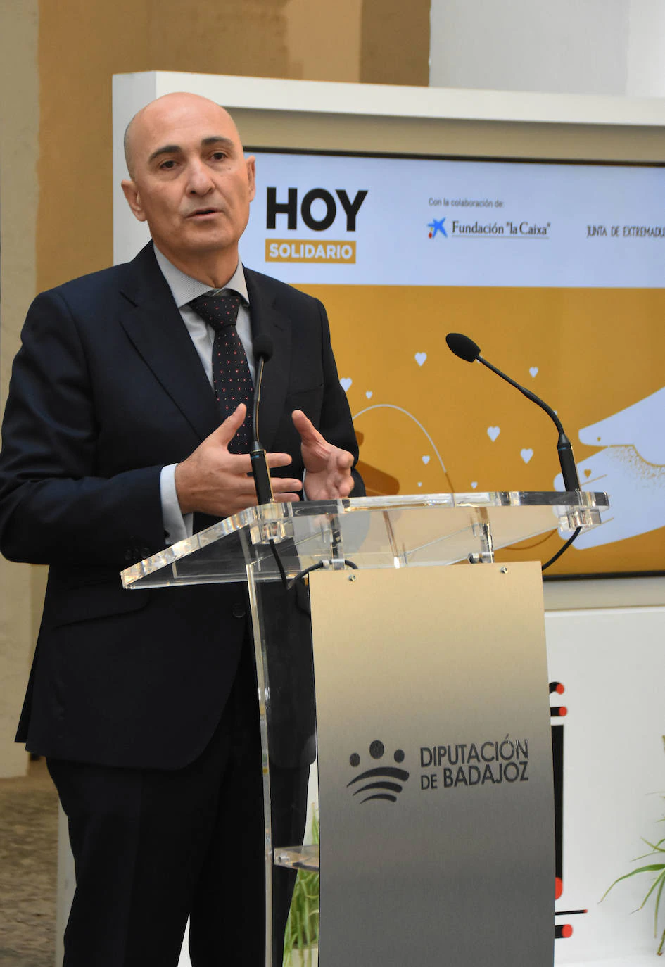 Jaime Campos, director de la Territorial de CaixaBank en Extremadura y Castilla La Mancha.