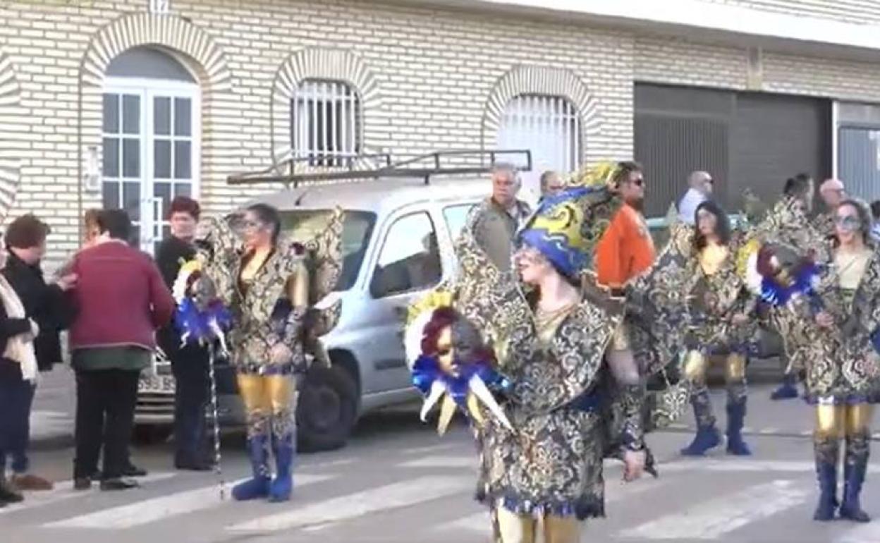 Imagen de archivo del desfile de Calamonte. 