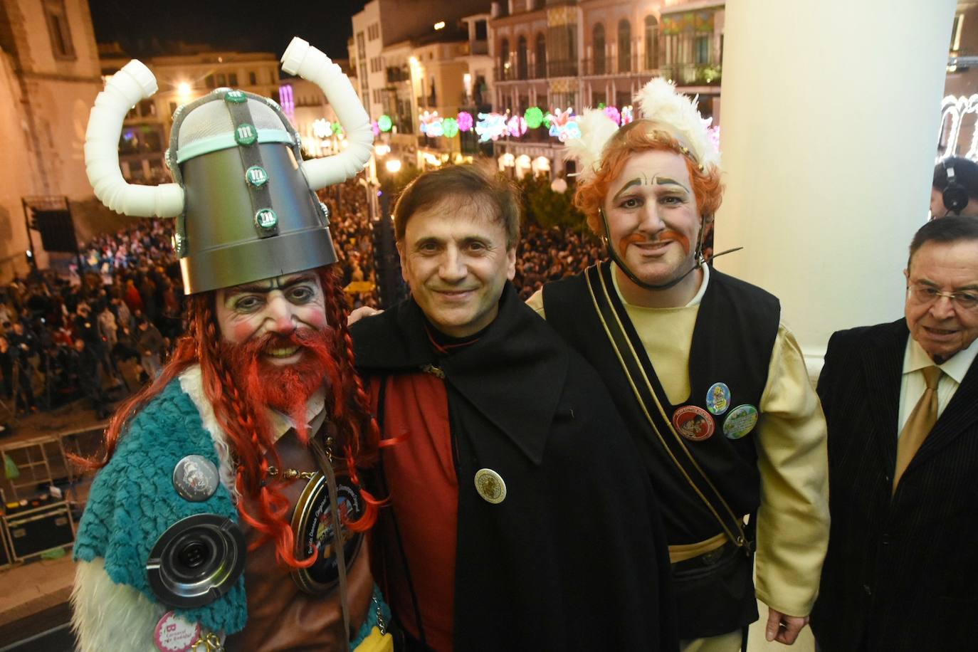 Fotos: El pregón del humorista José Mota inicia diez días de Carnaval en Badajoz