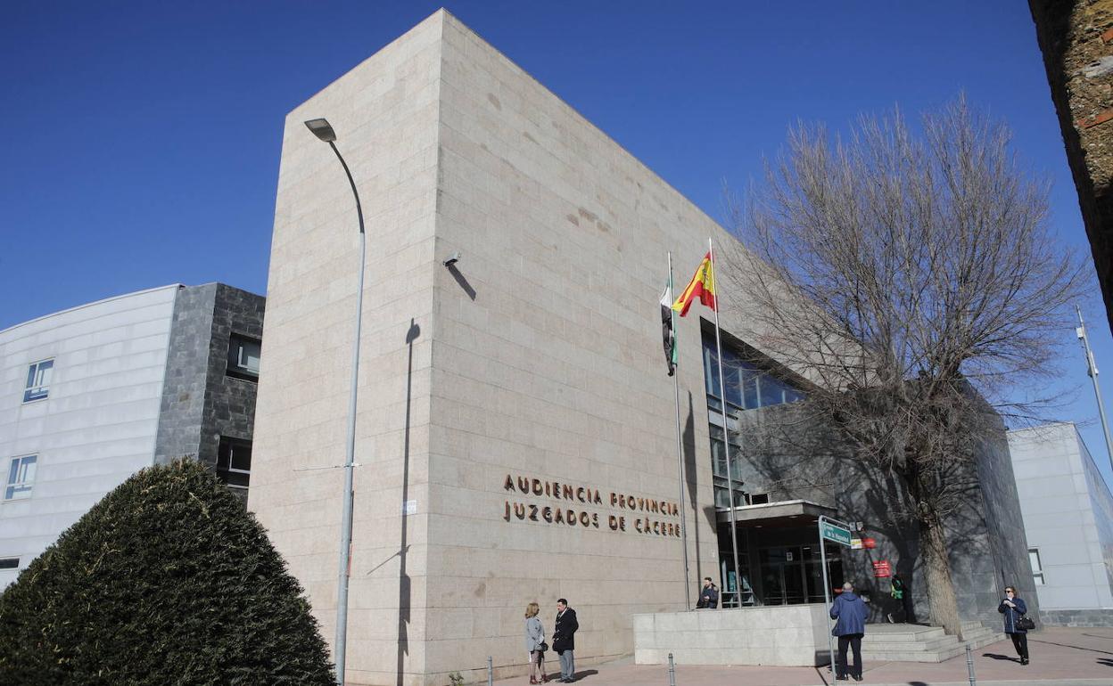 Palacio de Justicia de Cáceres. 