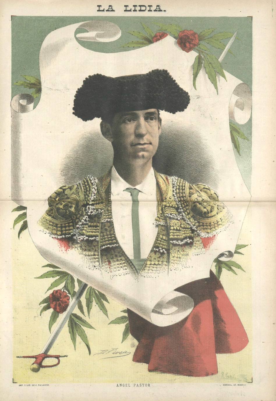 El matador Ángel Pastor.