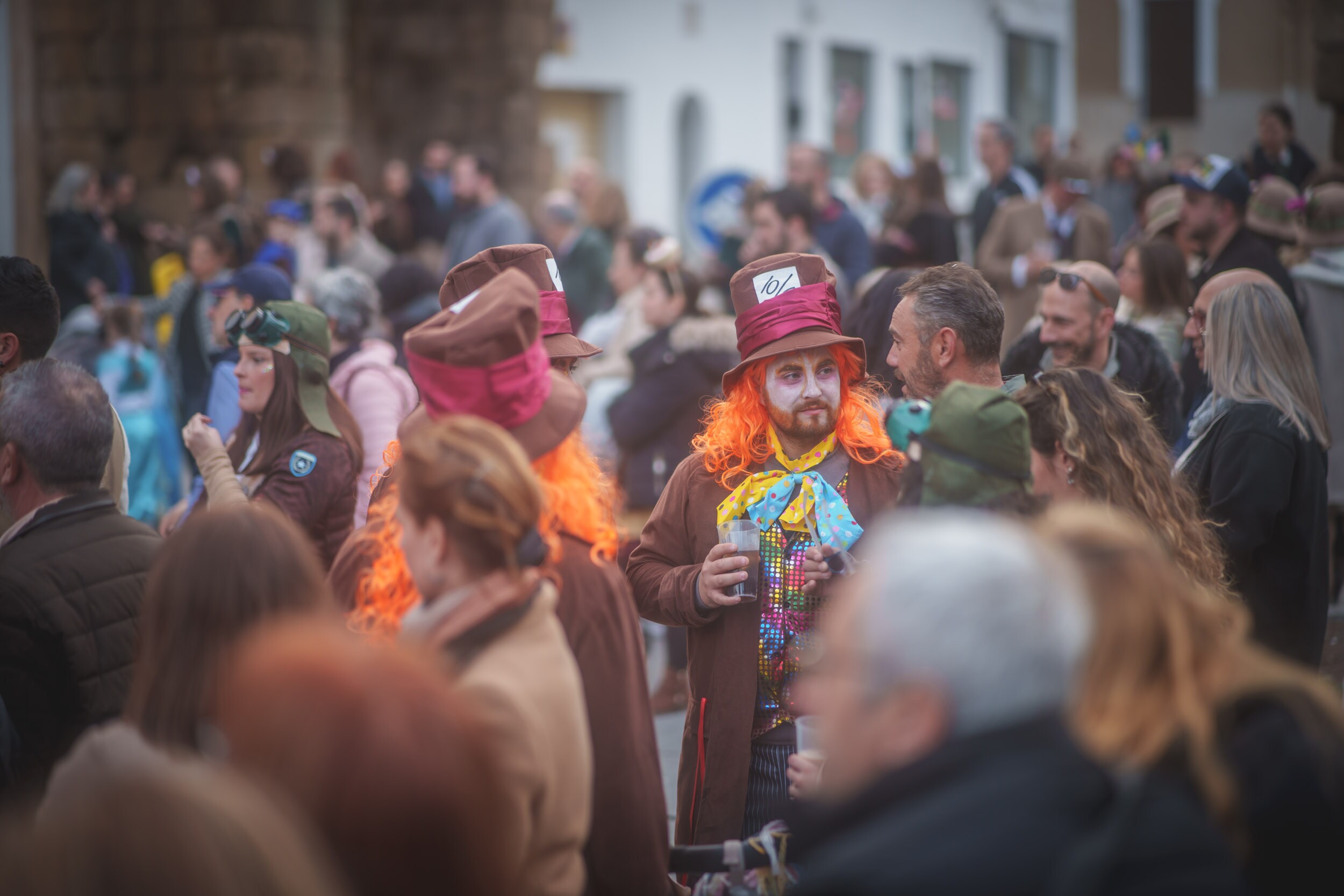 Fotos: Mucho público el sábado del Carnaval Romano