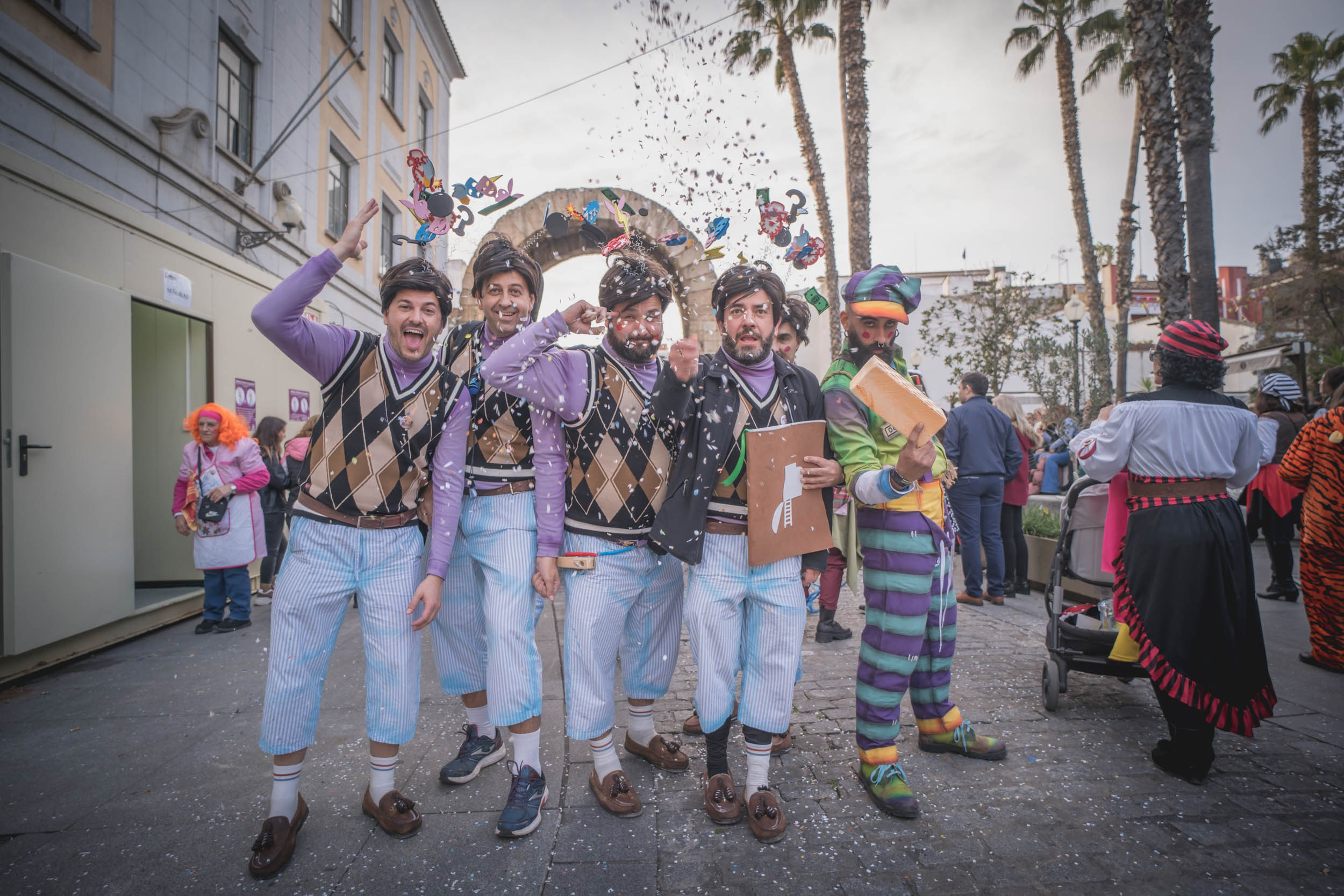 Fotos: Mucho público el sábado del Carnaval Romano