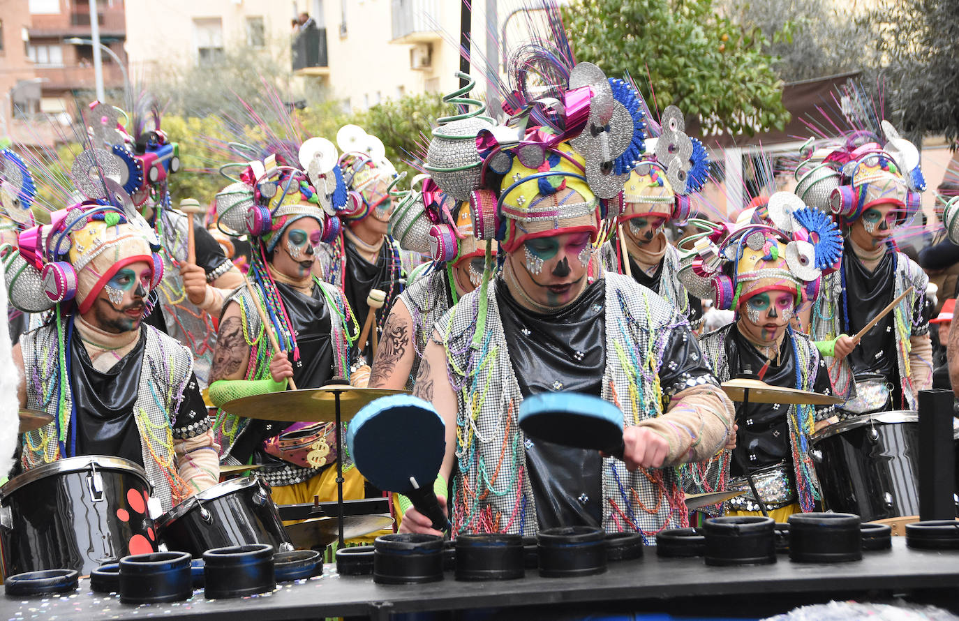 Bakumba, de Alange, apostó por modernizar la figura de las momias y convertirla en una momia musical, roquera, y con colorido. 