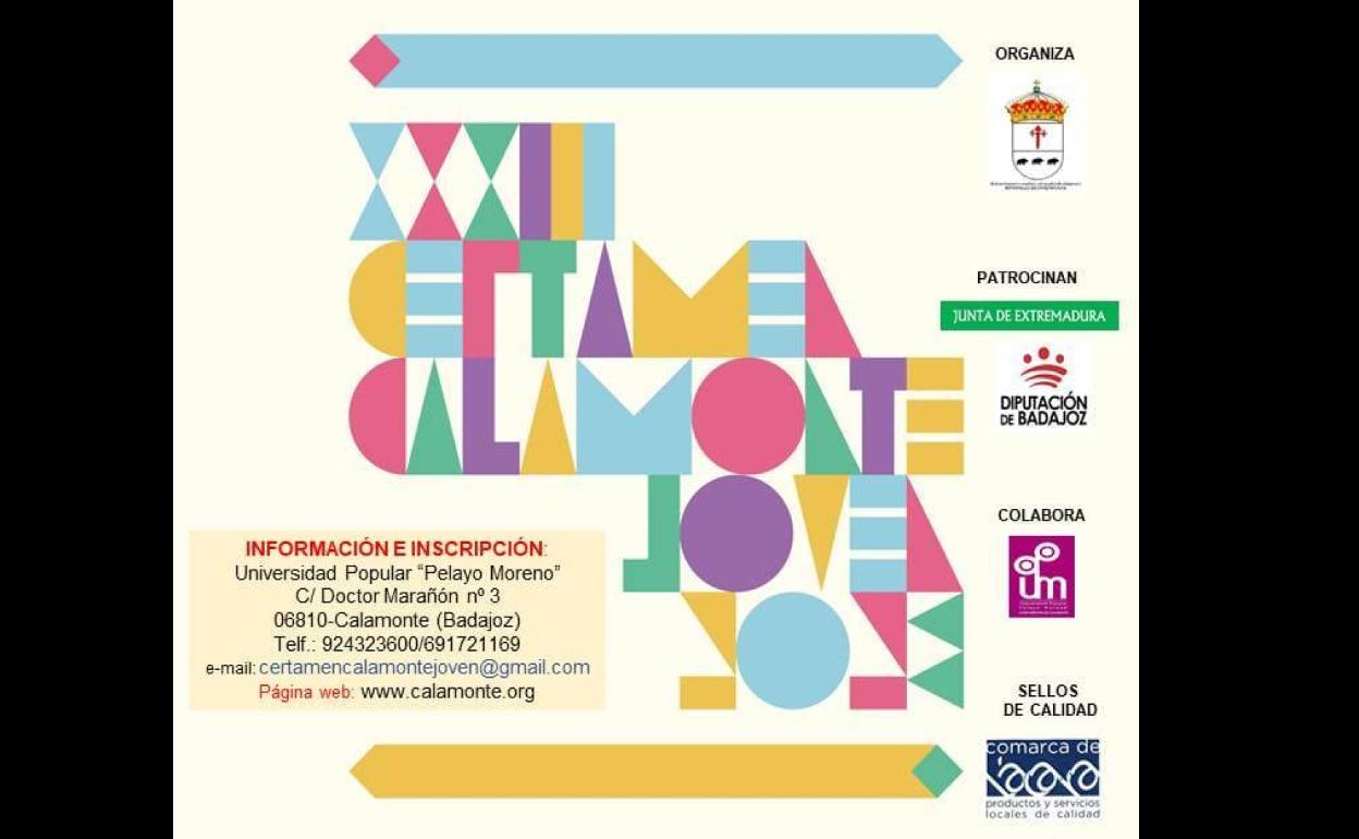 Publicadas las bases del XXXIII Certamen Calamonte Joven 2023