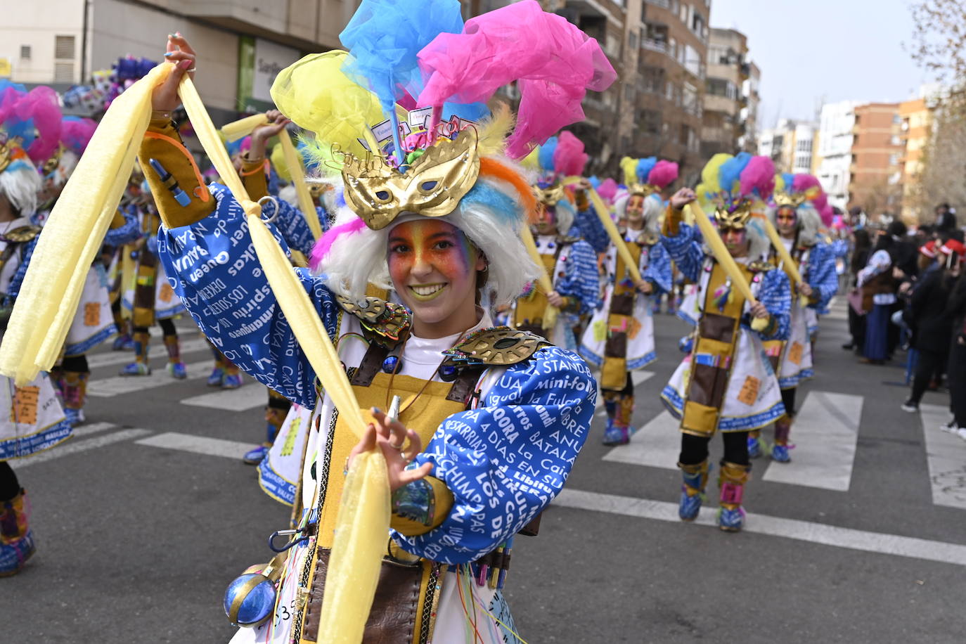 Fotos: Badajoz | San Roque acoge el tradicional Entierro de la Sardina y el desfile de comparsas del martes de Carnaval