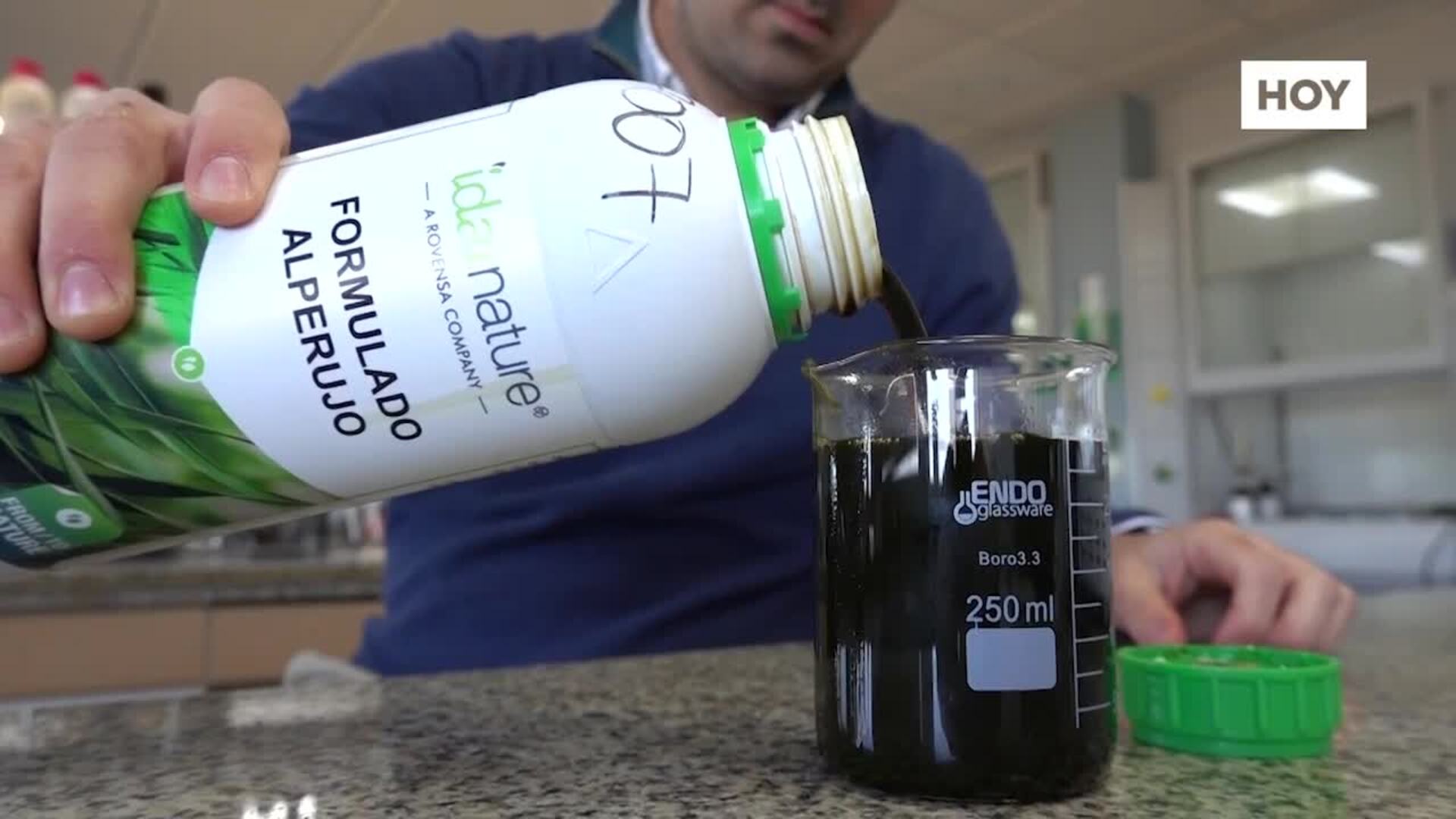 Alperujo para eliminar las plagas