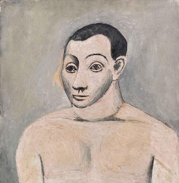 Autorretrato de Pablo Picasso de 1906, una de las obras que se exhibirá en el Reina Sofía. 