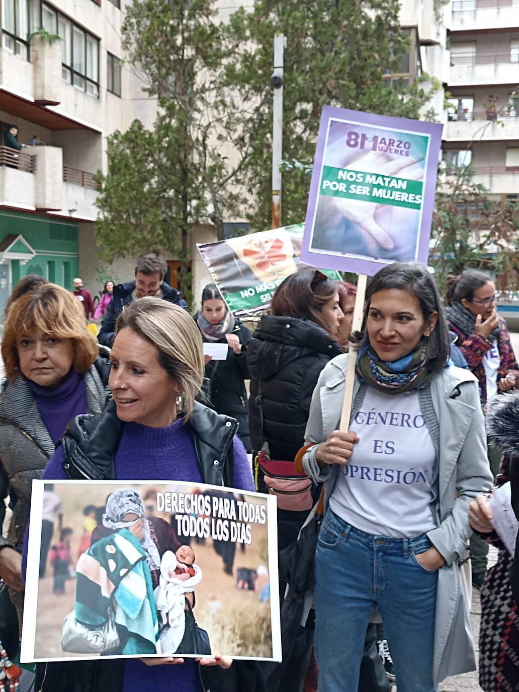 Manifestación 8M Cáceres.