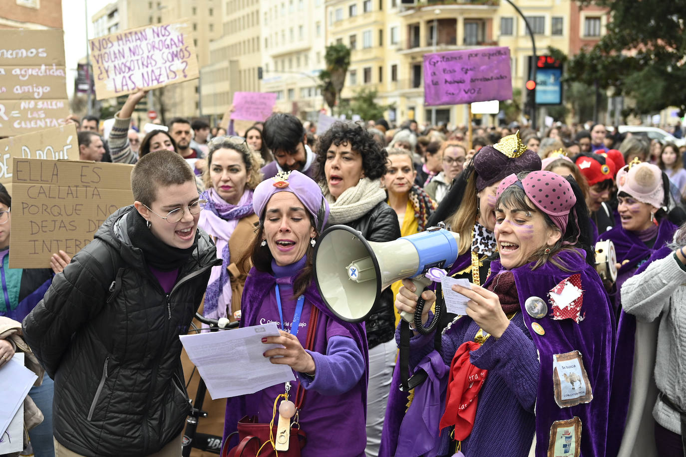 Manifestación del 8M en Badajoz