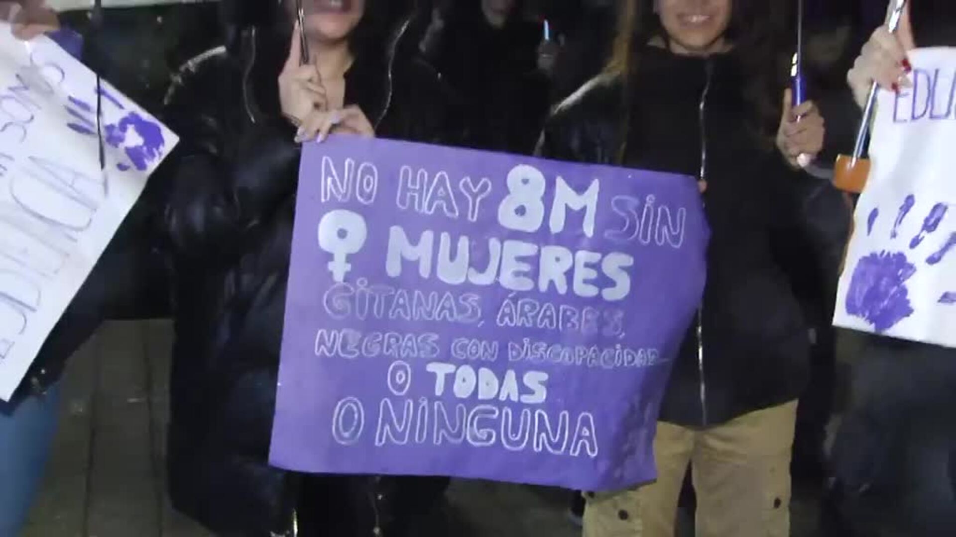 Las mujeres de Valladolid eligen a Teresa Rodríguez como símbolo de su lucha con motivo del 8M