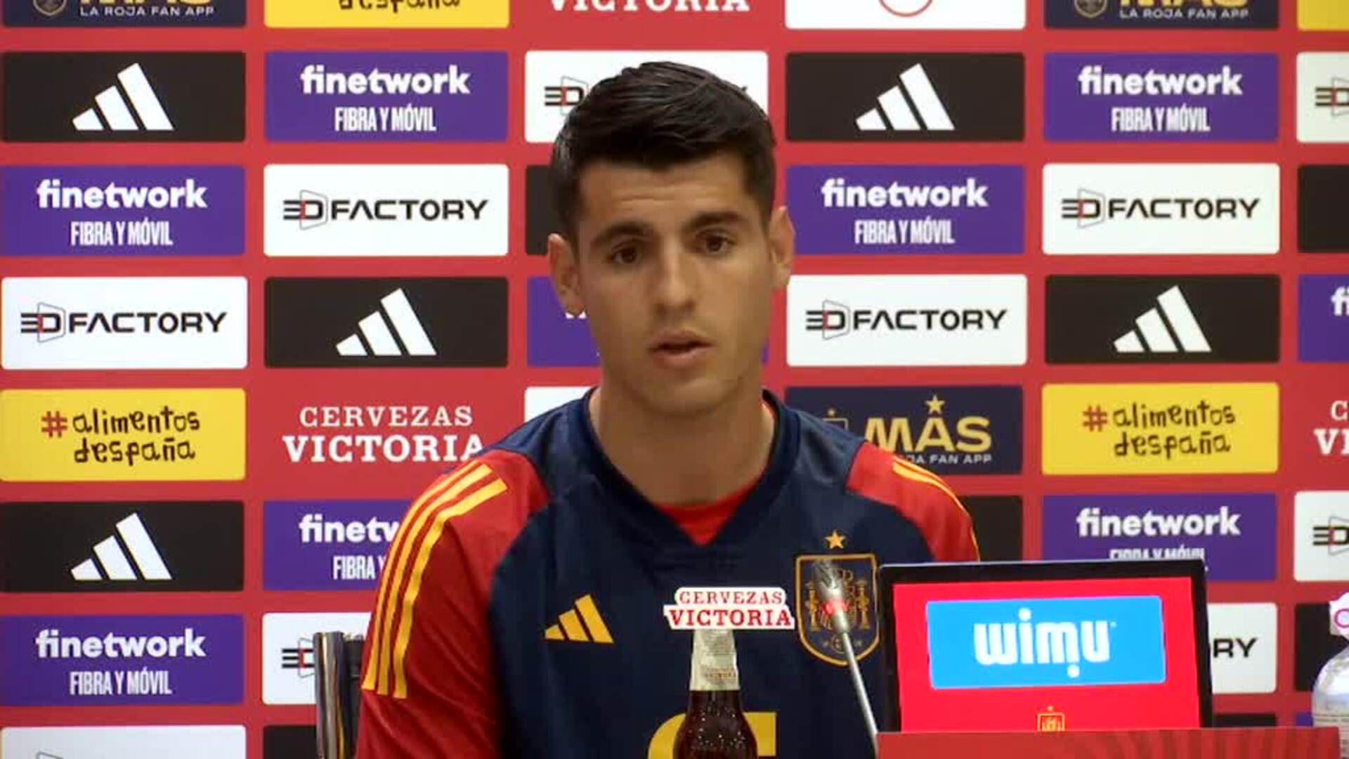 Morata sobre su capitanía: "Es un orgullo y una alegría. Estoy aquí para ayudar a los jóvenes y a los nuevos"