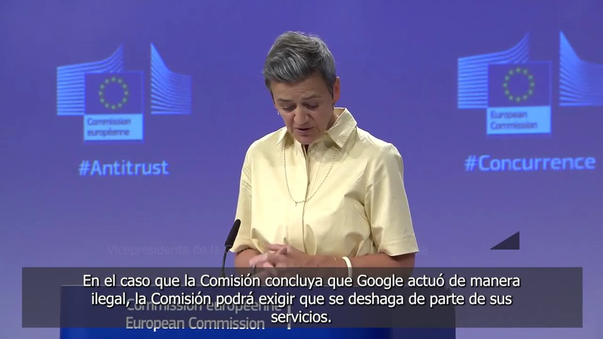 Bruselas acusa a Google de falsear mercado de tecnologías de publicidad