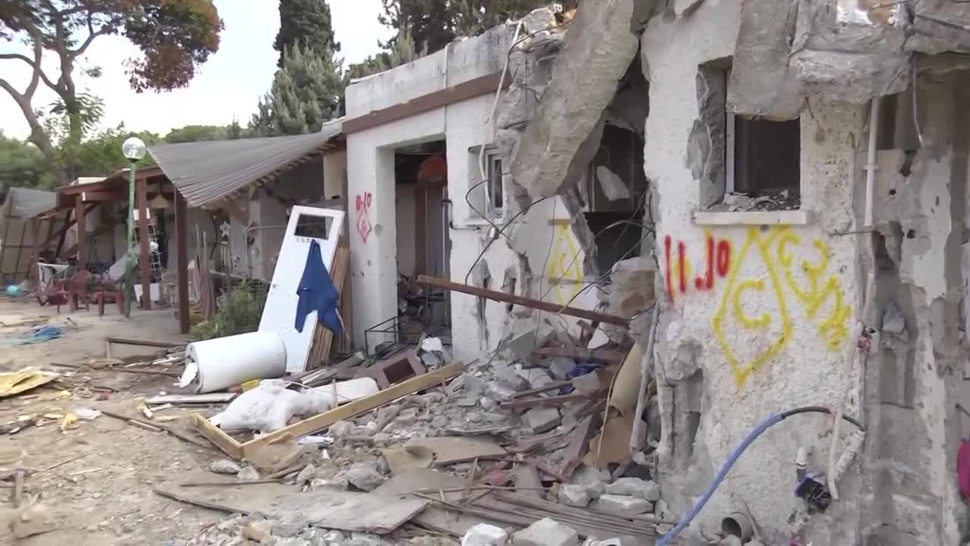 Von der Leyen y Metsola visitan Israel, que comienza "incursiones localizadas" en Gaza