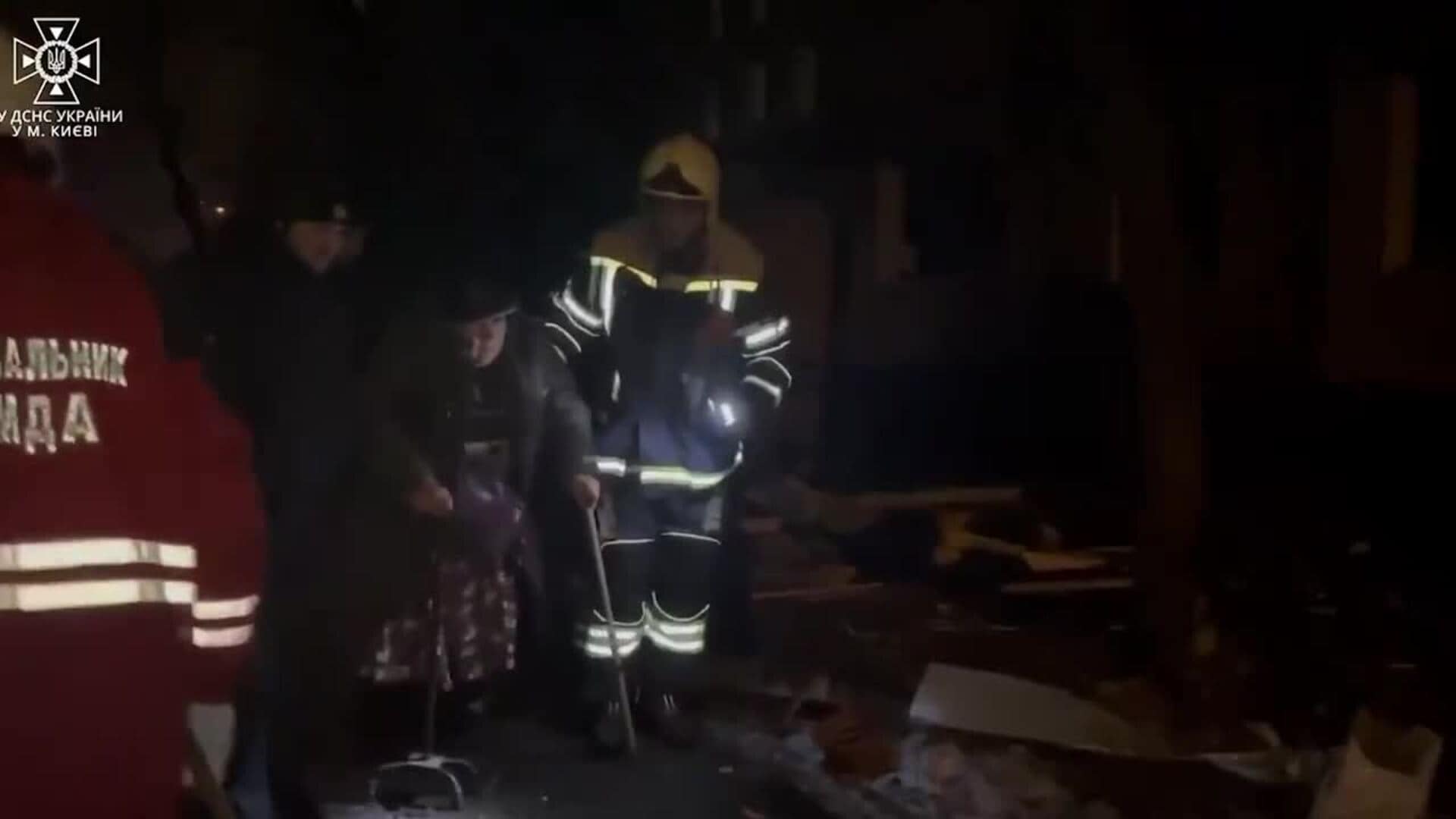 Más de medio centenar de heridos en un ataque con misiles de Rusia sobre Kiev
