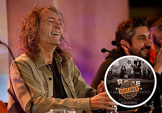 Primer 'sold out' de la gira de Robe: se agotan las entradas para el concierto en Cáceres