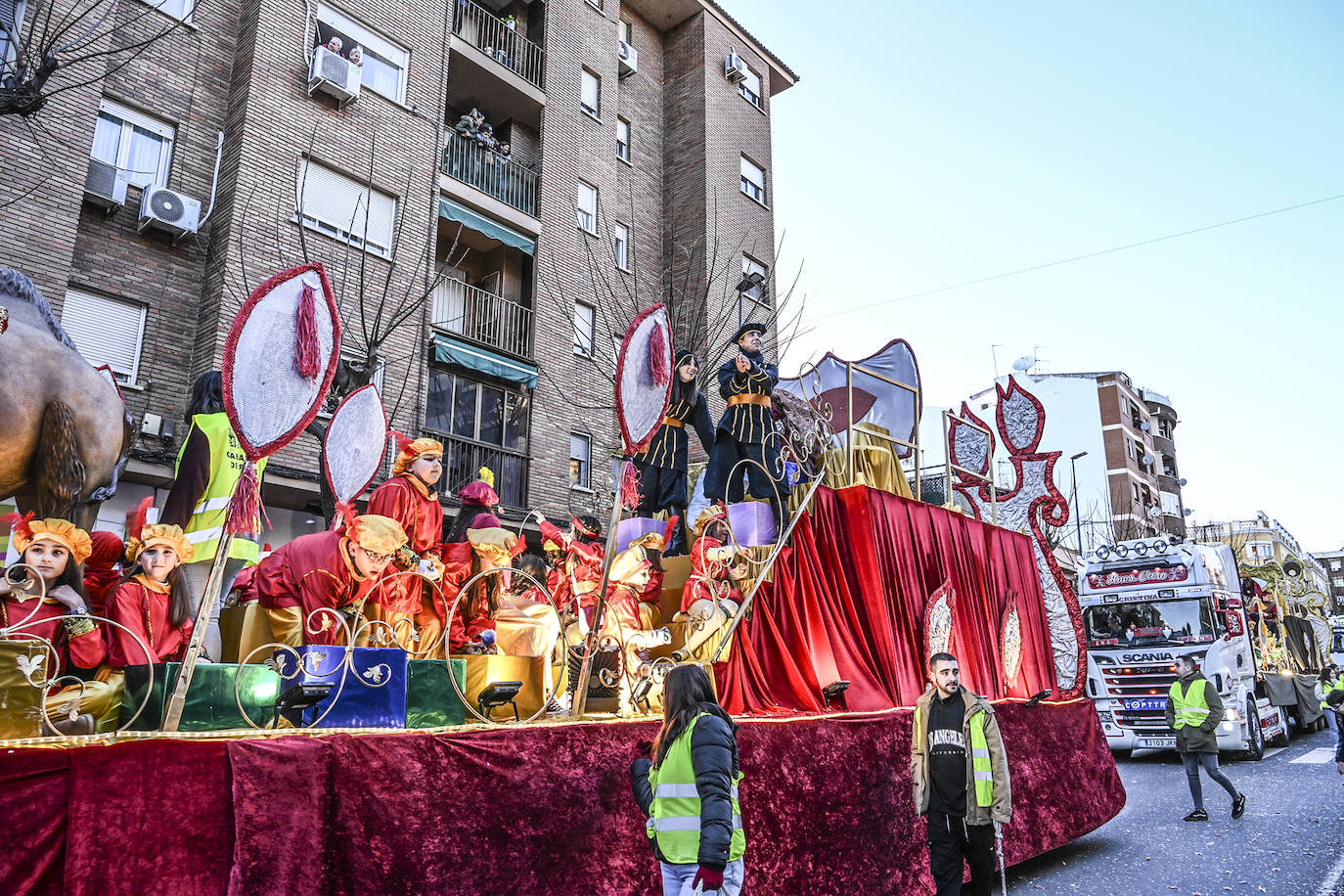 Búscate en la cabalgata de los Reyes Magos de Badajoz (I)