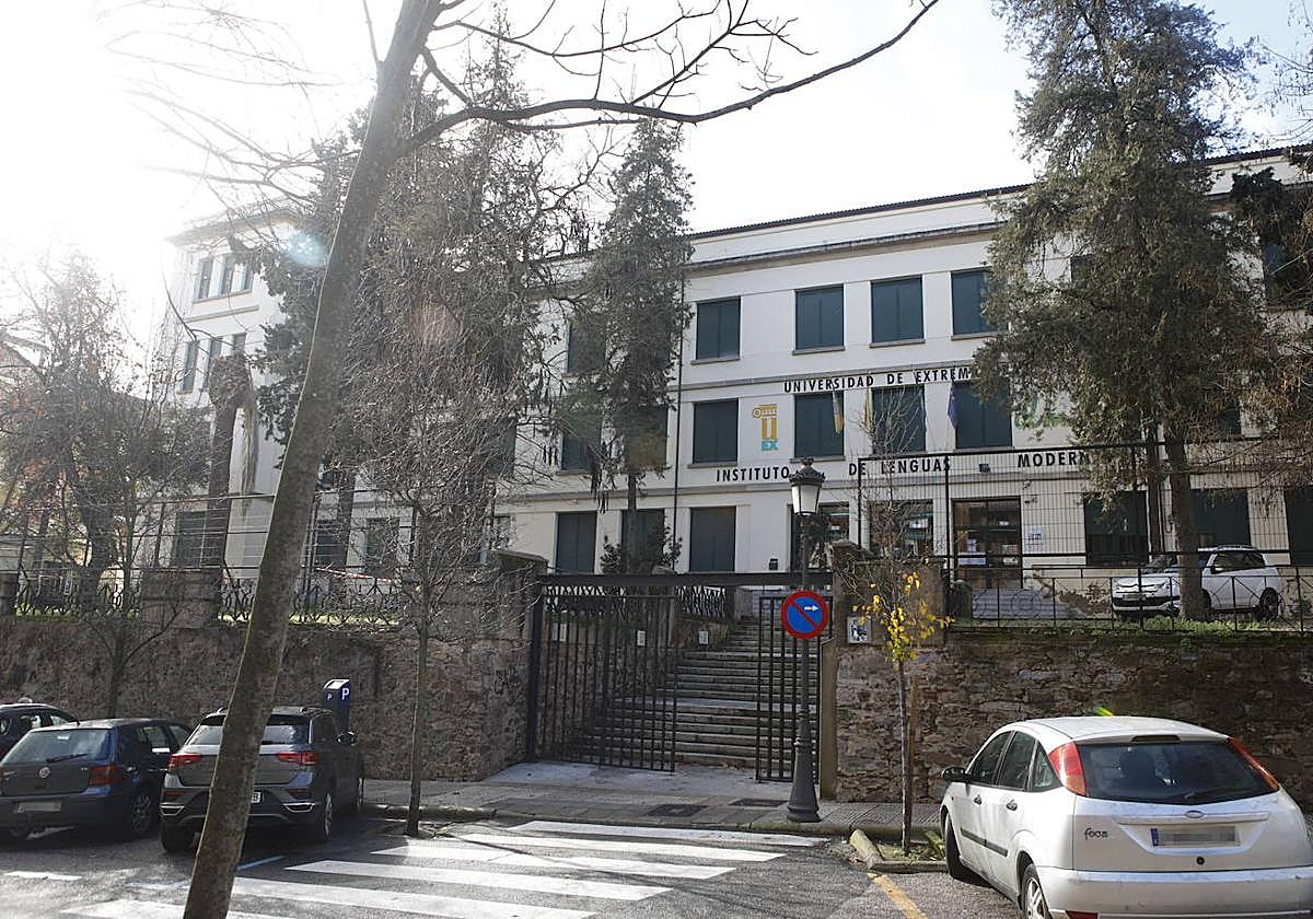 Imagen de un colegio público de Cáceres.