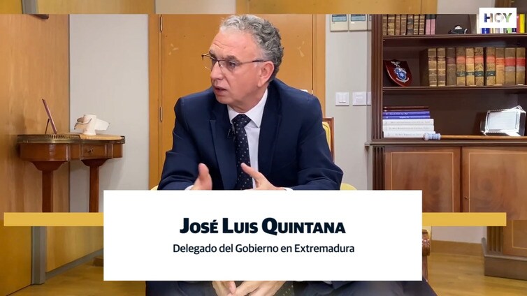 José Luis Quintana, Delegado del Gobierno en Extremadura