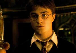 Daniel Radcliffe, en una escena de la película 'Harry Potter y el Misterio del Príncipe'.