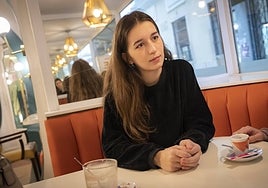 María Cano, esta semana durante la entrevista con HOY.