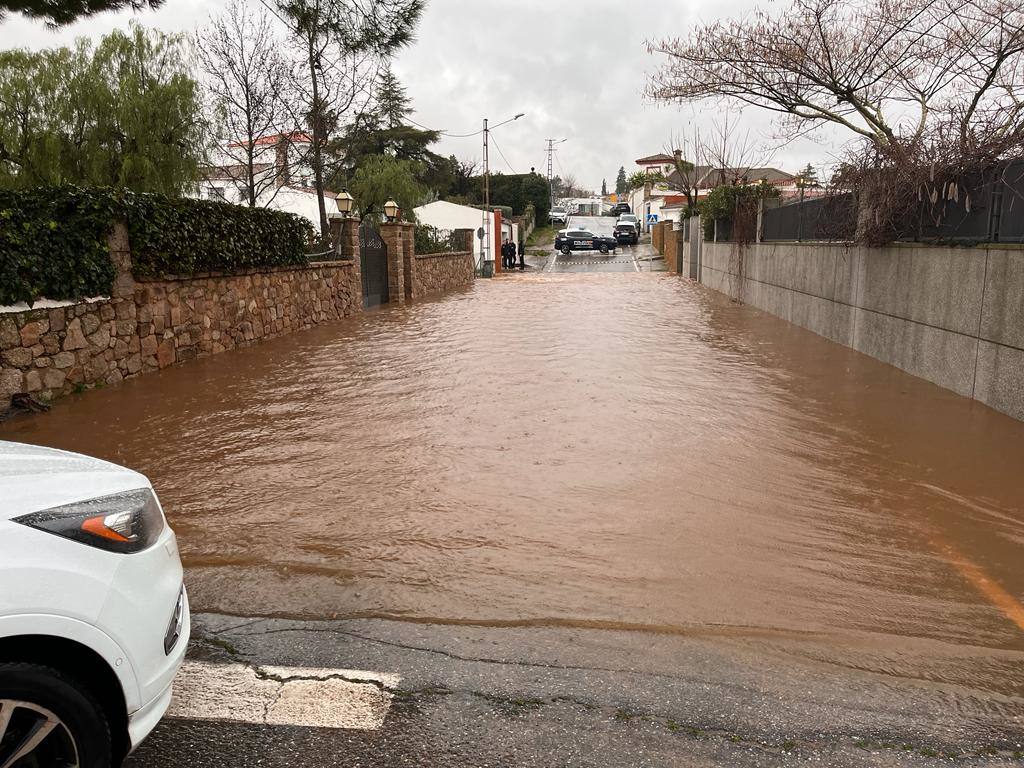 La borrasca Juan deja copiosas lluvias en Extremadura