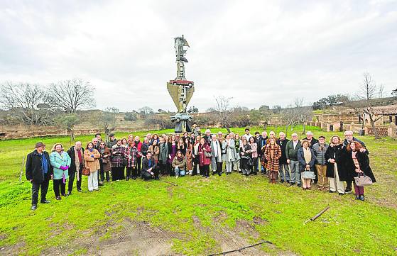 Acto en recuerdo de Santiago Rosado, fundador y primer presidente de la Asociación de amigos del MVM
