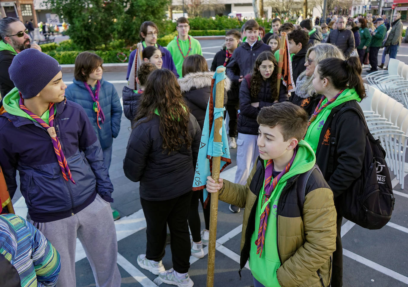 2.500 raciones de migas solidarias en Badajoz