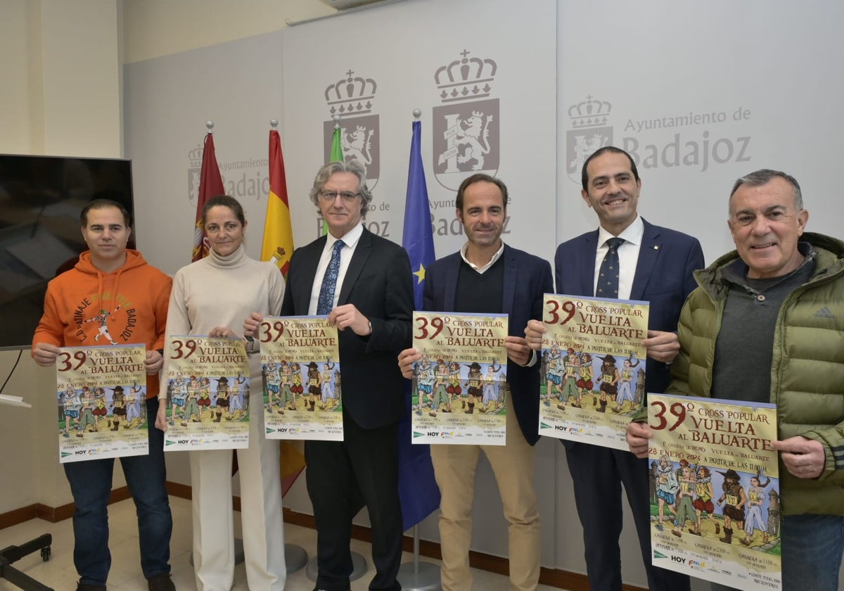 Organizadores y patrocinadores de la Carrera al Baluarte.