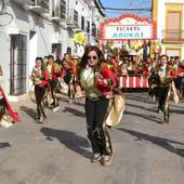 Abokai desfilando el año pasado en Villanueva.