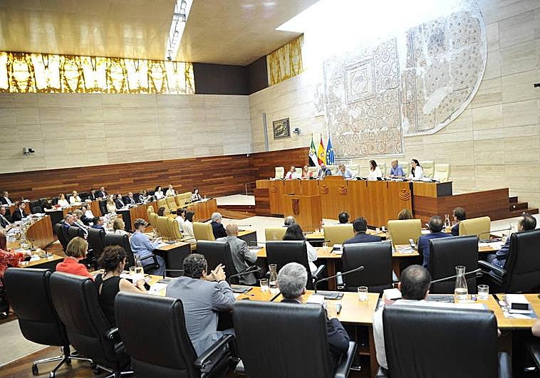 Elysium City, el aeropuerto de Badajoz y las obras en los colegios centran el Pleno en la Asamblea
