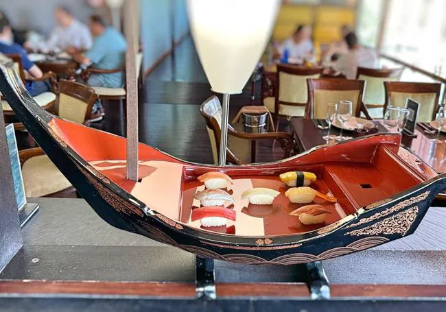 Barco de sushi.