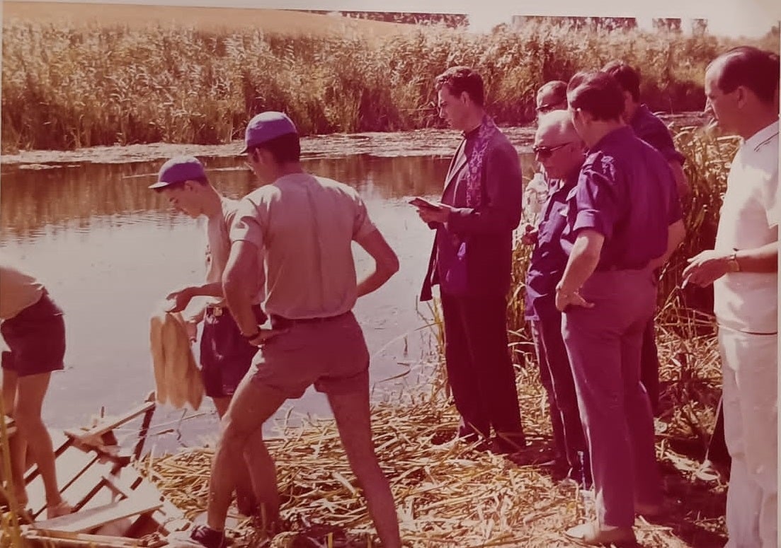 El periplo de 27 días comenzó a 15 kilómetros de Ciudad Real, con la bendición de la barca a la altura del puente de Alarcos.