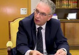 José Luis Quintana, delegado del Gobierno en Extremadura.