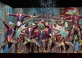 Los Chungos como comparsa en el Carnaval de Badajoz.