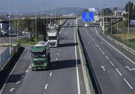 La autovía A-5 abierta al tráfico en la unión entre España y Portugal.