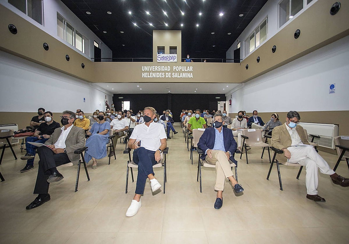 Imagen de la presentación del proyecto en 2021.