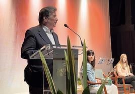 Landero en la entrega de premios 2023