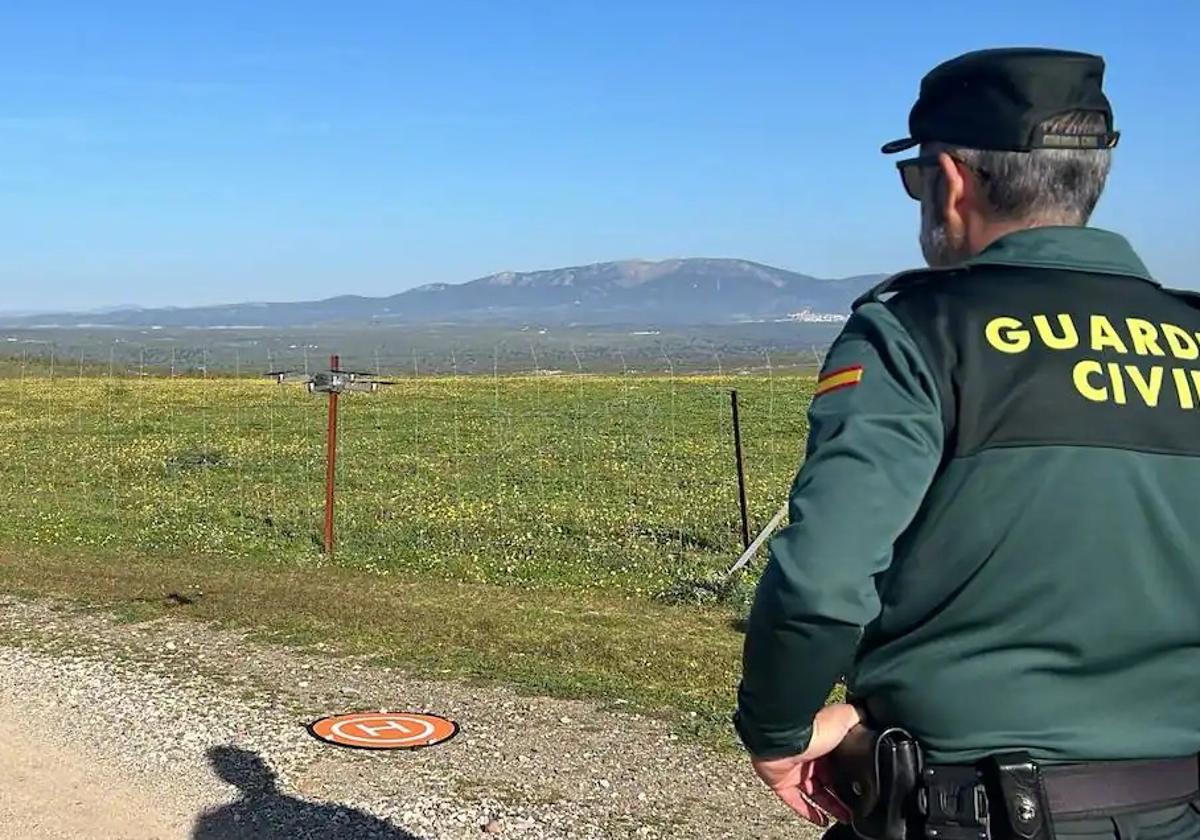 La Guardia Civil continúa este lunes con la búsqueda de Vicente Sánchez.