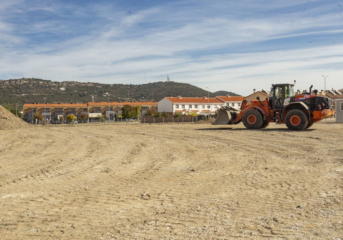 Trabajos para el nuevo centro de Proa en 2021. Luego se pararon.