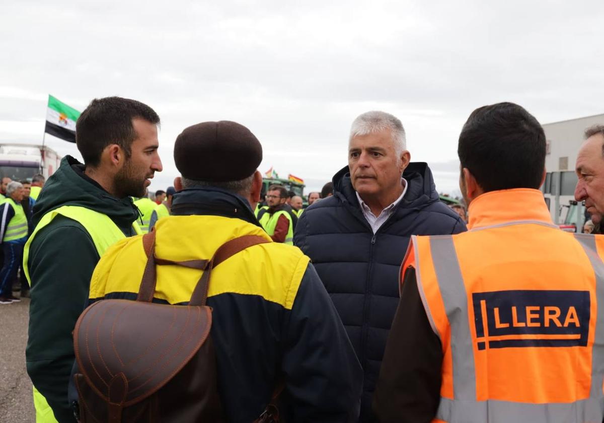 El dirigente agrario Luis Cortés, de La Unión.