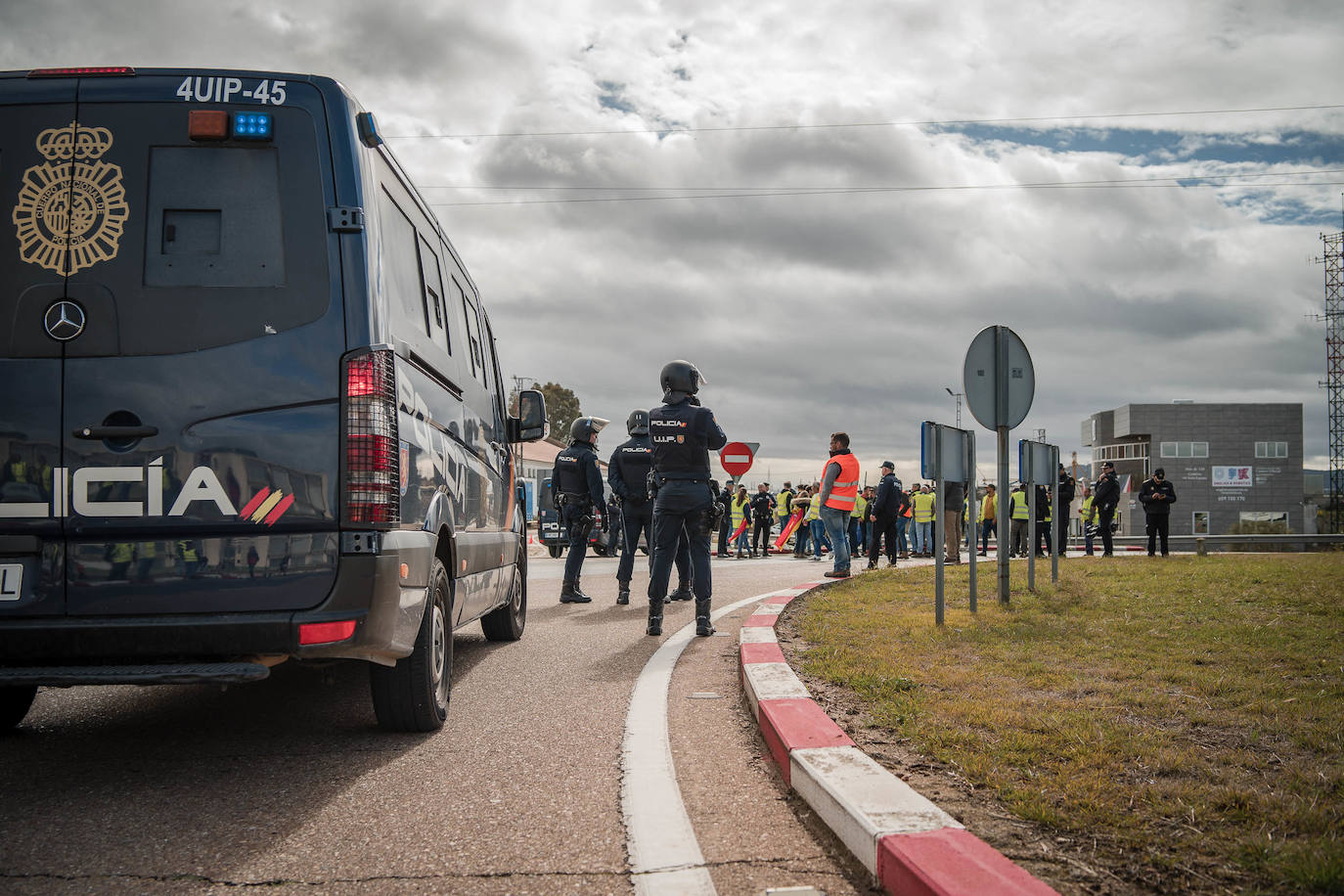 Fotos | La protesta de agricultores y ganaderos extremeños en Mérida