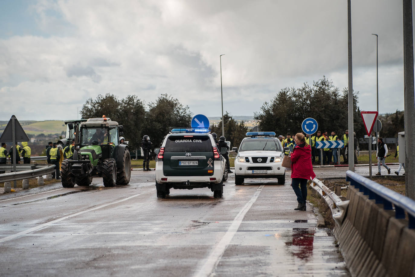 Fotos | La protesta de agricultores y ganaderos extremeños en Mérida