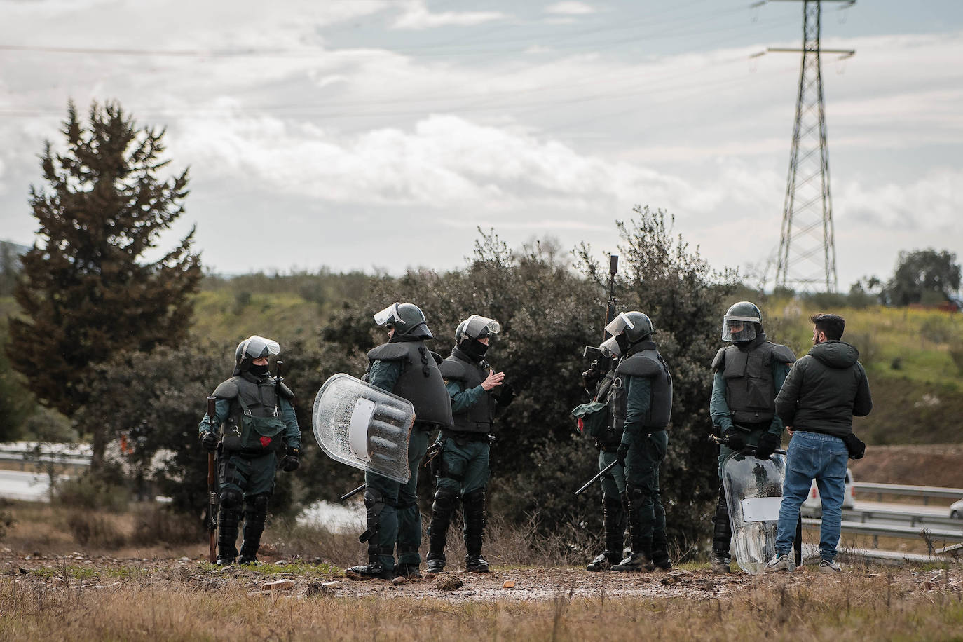 Fotos | La protesta de agricultores y ganaderos extremeños en Mérida