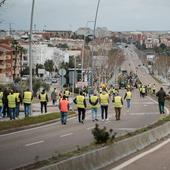 Fotos | La protesta de agricultores y ganaderos extremeños en Mérida