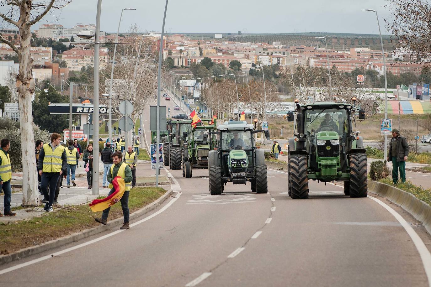 Fotos | La protesta de agricultores y ganaderos extremeños en Mérida