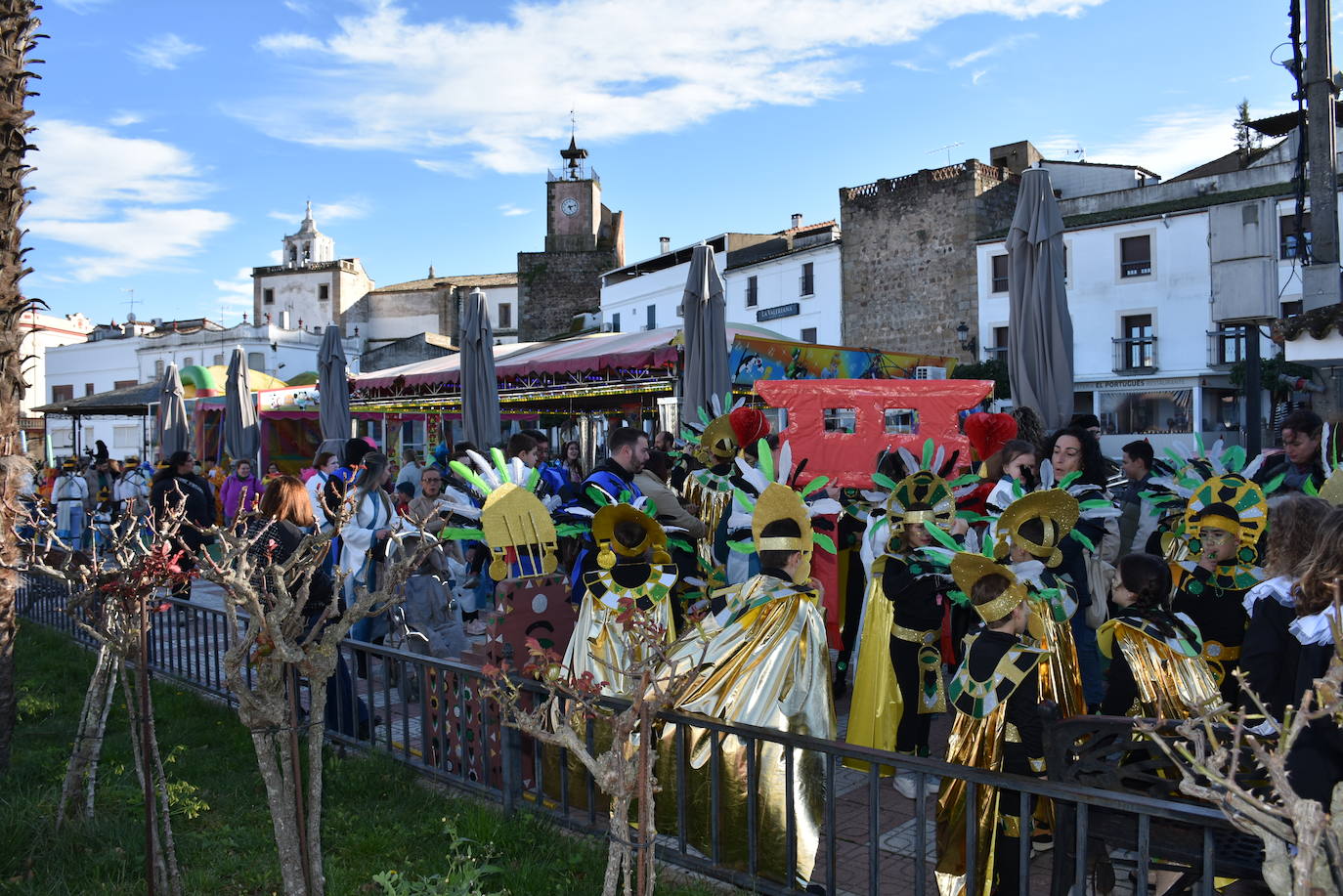 Desfile de comparsas del Carnaval del Buche. Alburquerque 2024